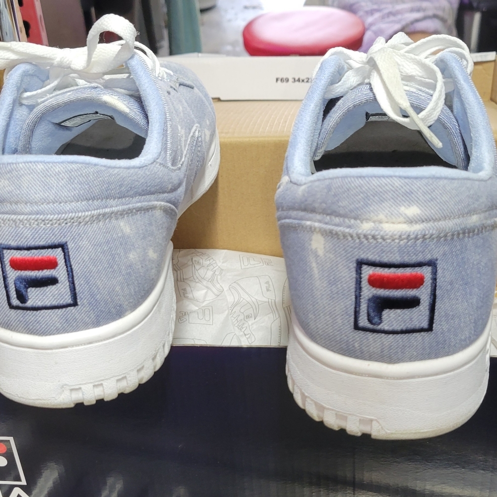 Fila Light Blue Sneakers Denim - Picture 5 of 9